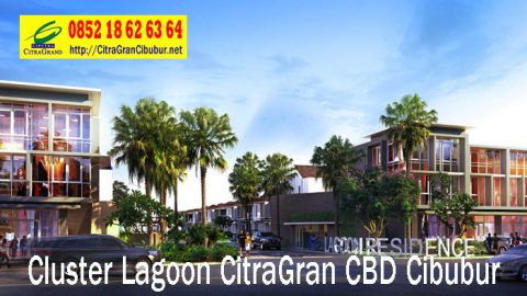 Gerbang Utama Cluster Lagoon Residence CitraGran CBD Cibubur