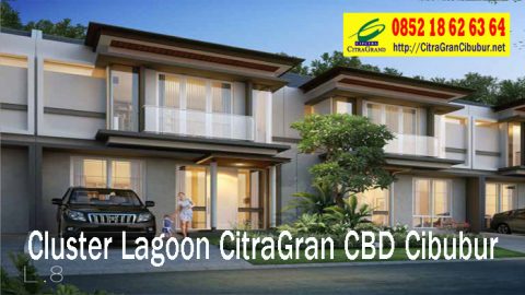 L8 Model Rumah Cluster Lagoon di CitraGran CBD Cibubur